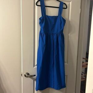 Caslon Linen Midi Dress